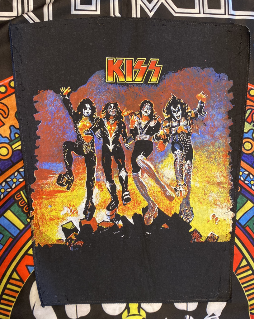 Kiss Destroyer vintage Backpatch - Welcome