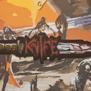 Knife official logo patch