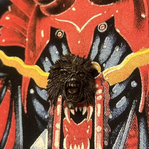 Iron Maiden 10yrs vintage official pin