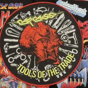 Carcass woven backpatch