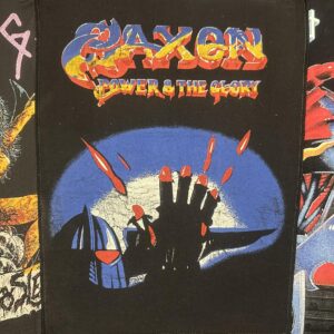Saxon Vintage backpatch