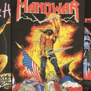 Manowar Woven Backpatch