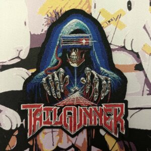 Tailgunner cut shaped official patch